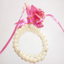 優(yōu)雅與時(shí)尚的完美融合 韓國(guó)三層水鉆珍珠手鏈特惠批發(fā)